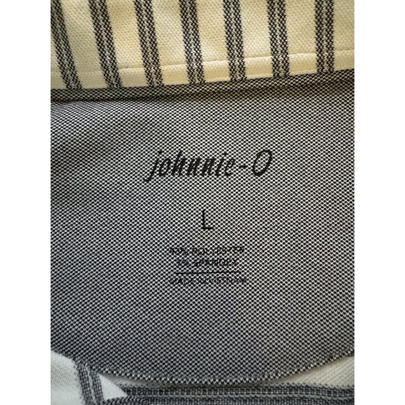 JOHNNIE-O Prep-Formance Sun Protection‎ UPF50 Mens Polo Shirt Size Large Preppy - Picture 3 of 12
